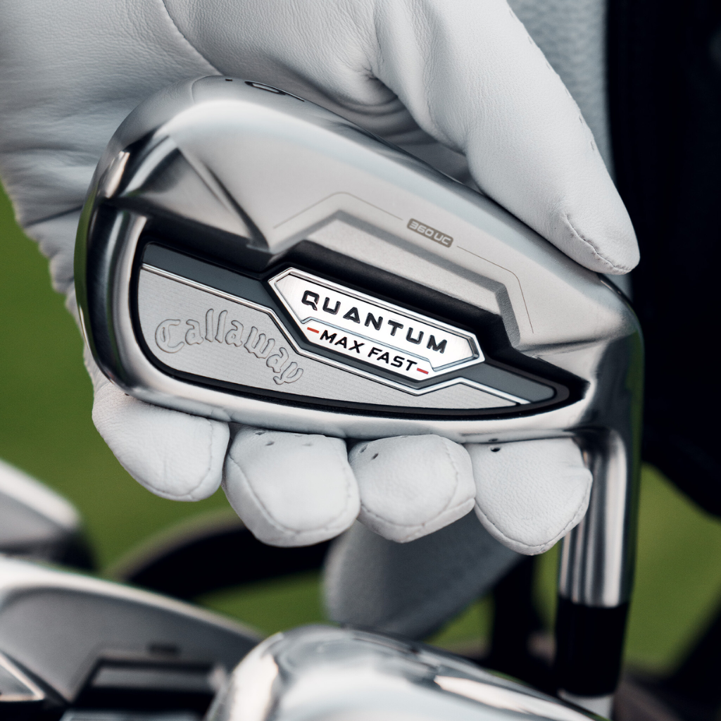 Żelazka golfowe Callaway Quantum Max Fast dla mężczyzn