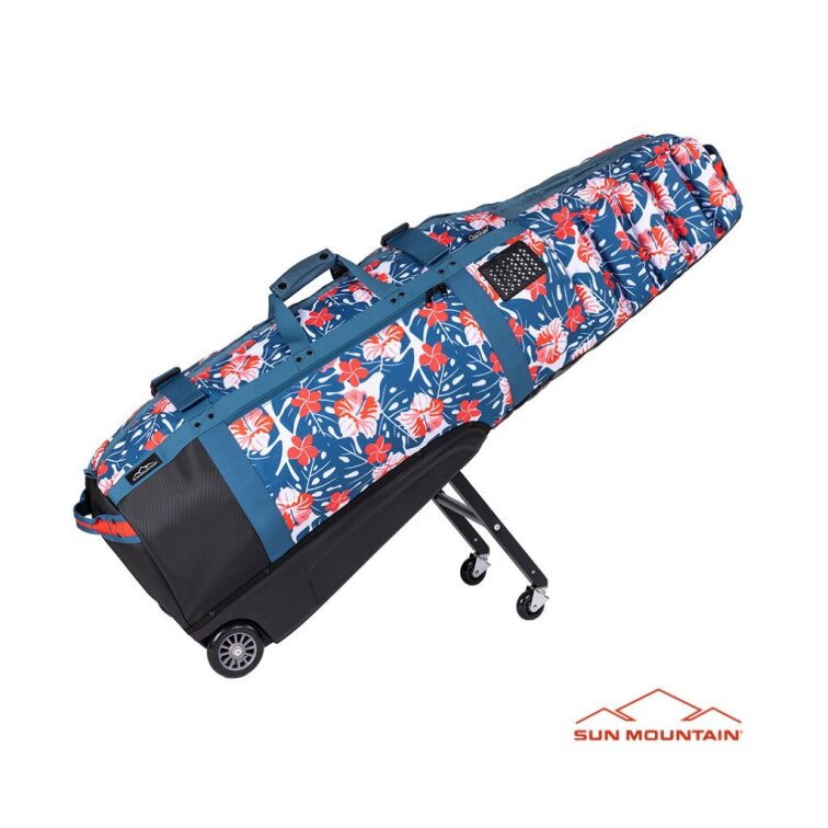 Torba podróżna Sun Mountain CLUB GLIDER MERIDIAN pokrowiec podróżny na torbę golfową Tropic/Spruce