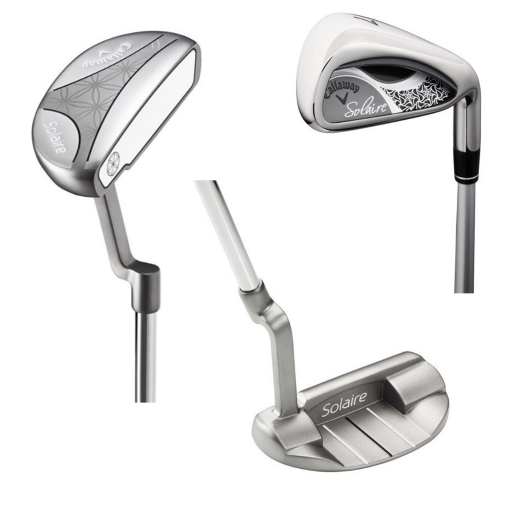 Callaway Solaire 10PC dámský golfový set pravý černý