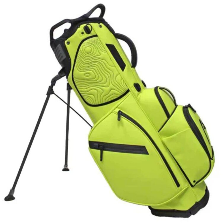 HEAD premium golfový standbag žluto-zelený