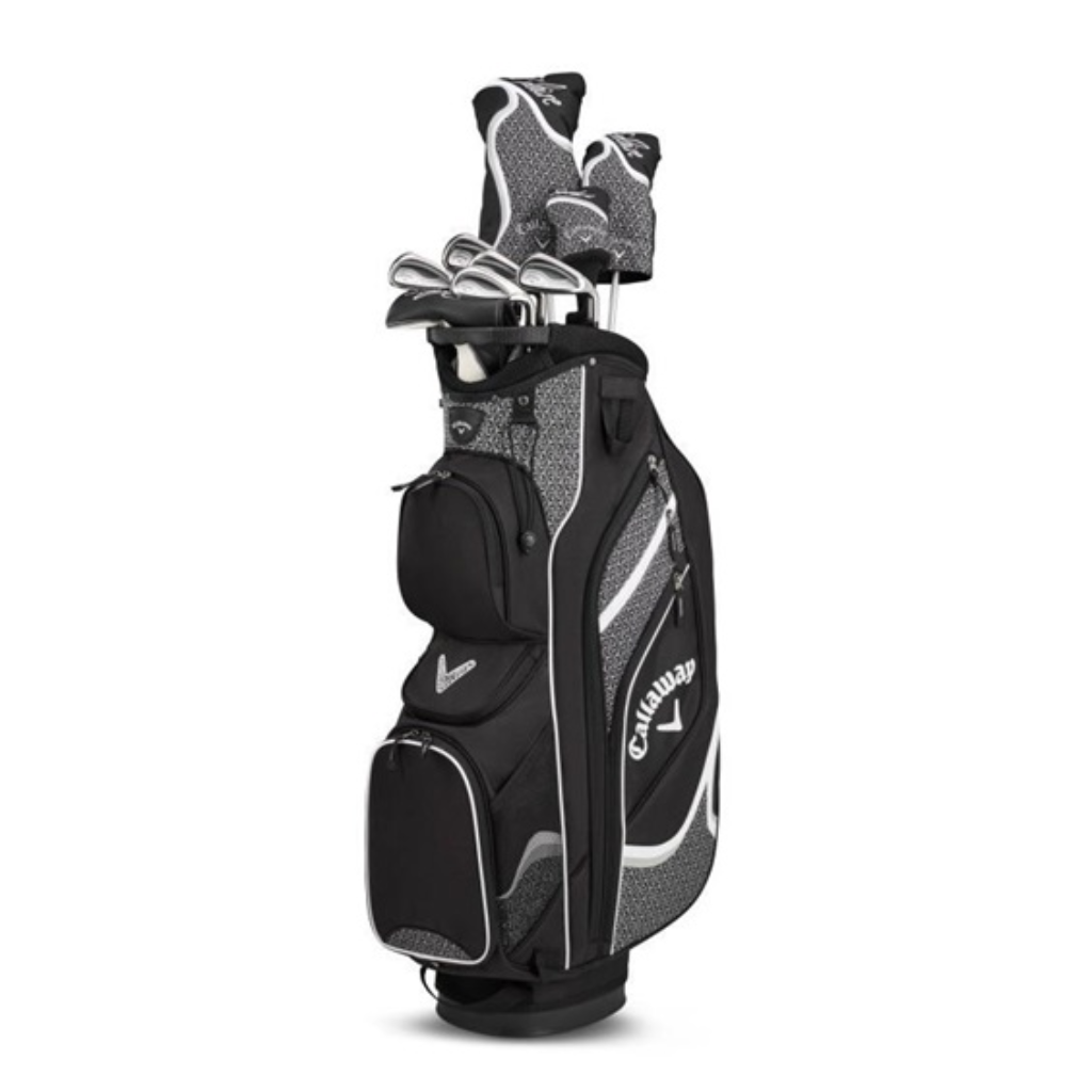 Zestaw golfowy damski promocyjny Callaway Solaire + wózek BIG MAX Blade IP 2