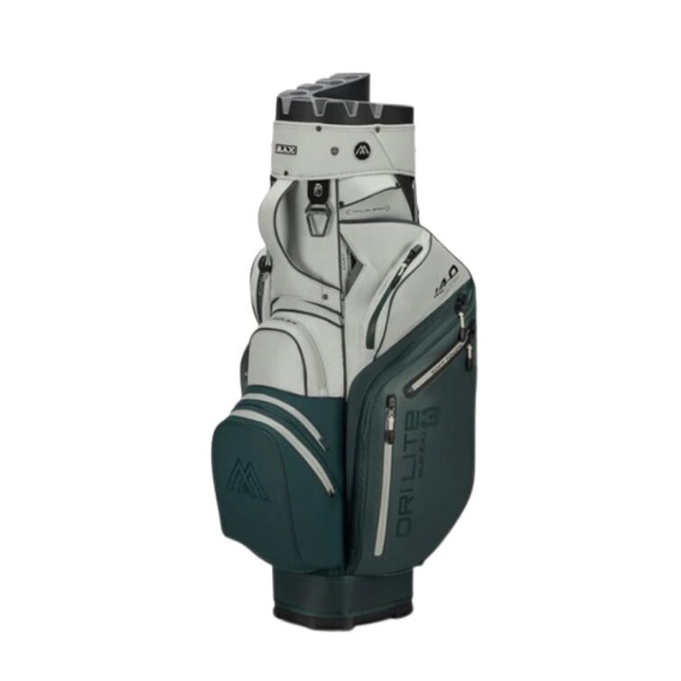 Big Max Dri Lite Silencio 3 cartbag - forest green/off white