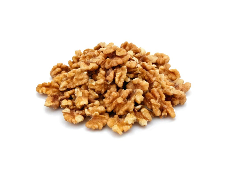 Recept na krémovou polévku s krevetami a vlašskými ořechy