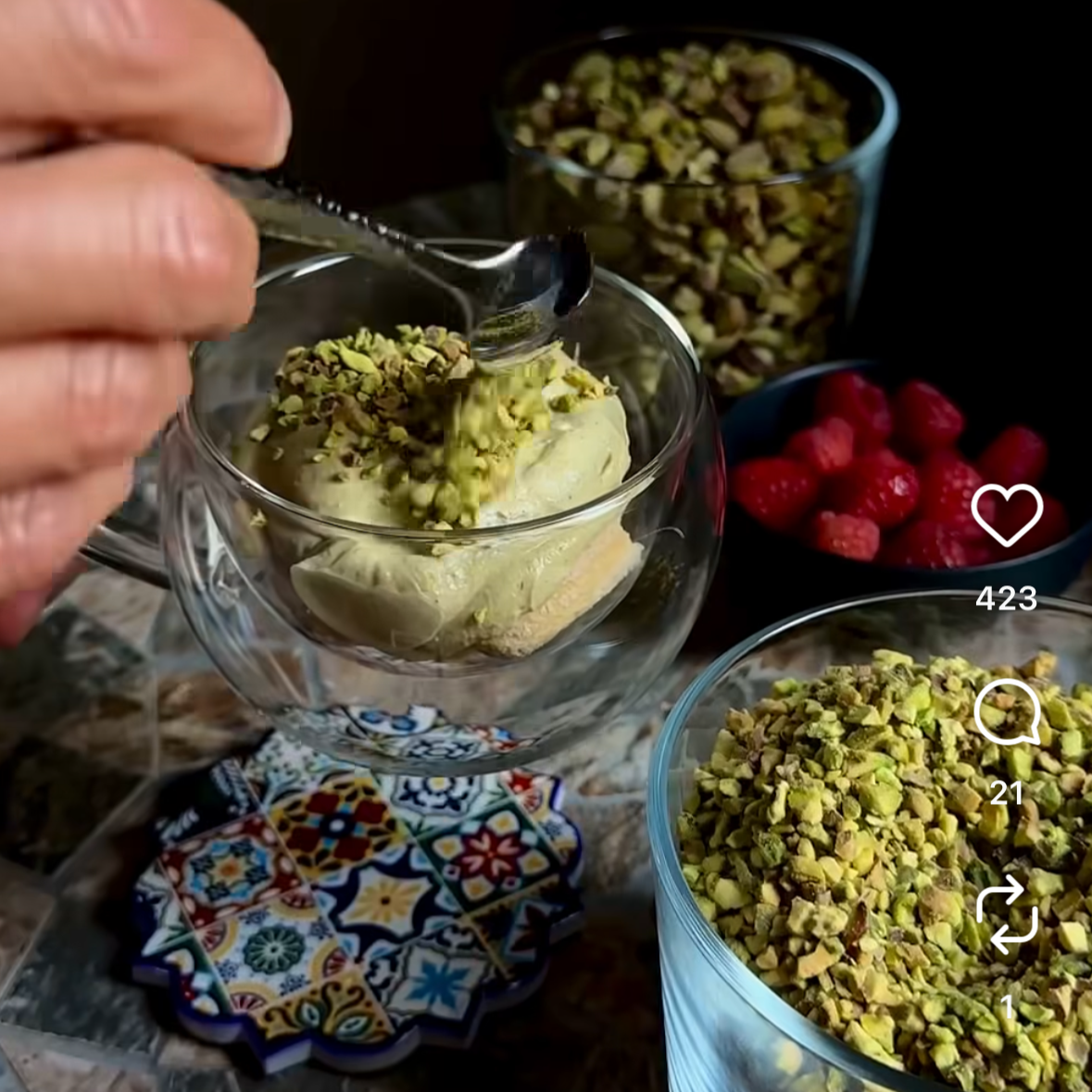 Recept na pistáciové Tiramisu