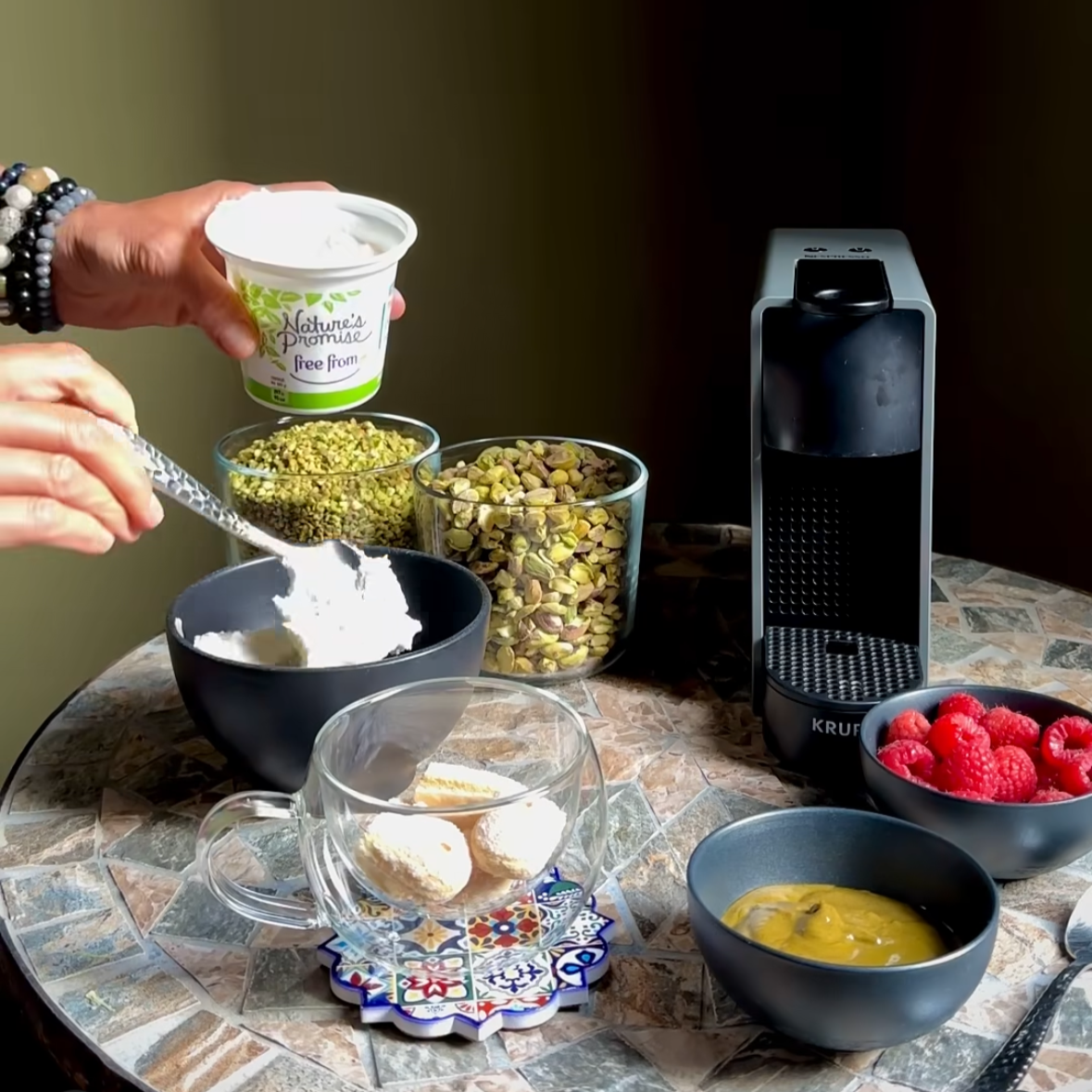 Recept na pistáciové Tiramisu