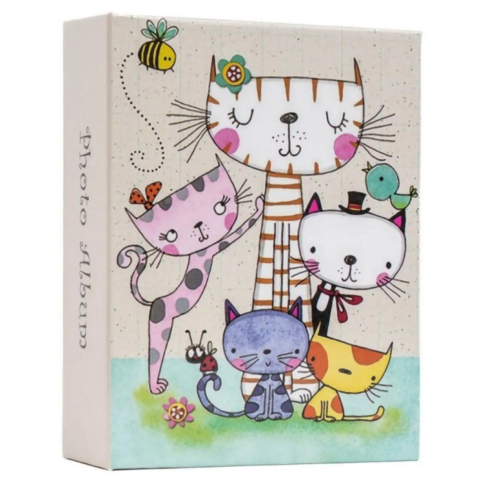 Fotoalbum 10x15 100 foto dětské Cats 3 5 koček