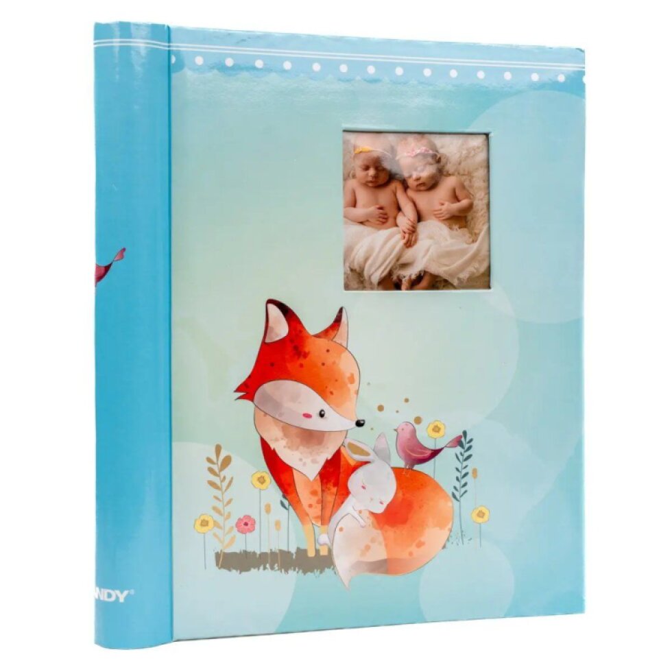 Fotoalbum samolepicí 22,5x28 cm 60 stran dětské Fox 1