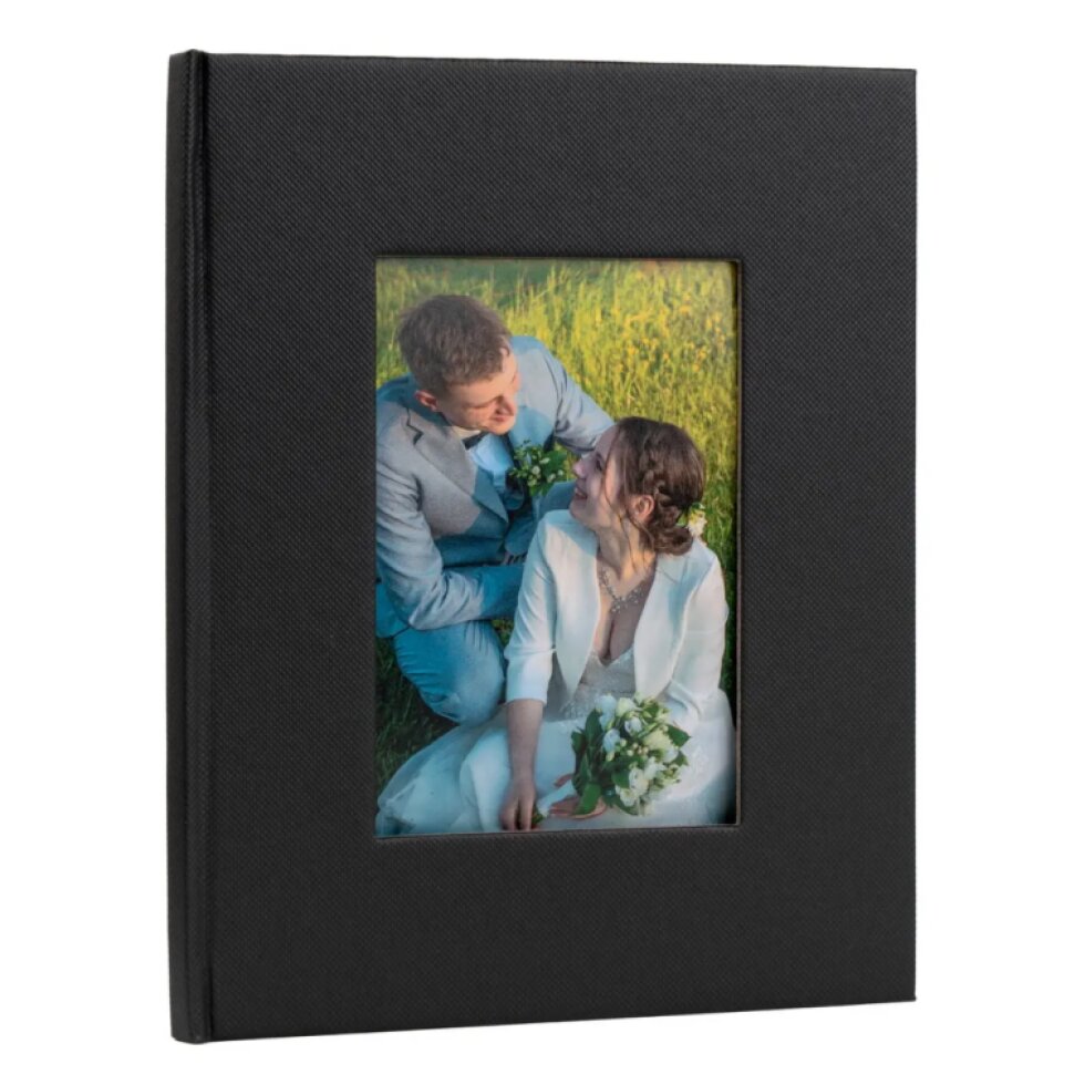Fotoalbum na fotorůžky 16x20 cm 16 stran černé strany FA-090-B PAC