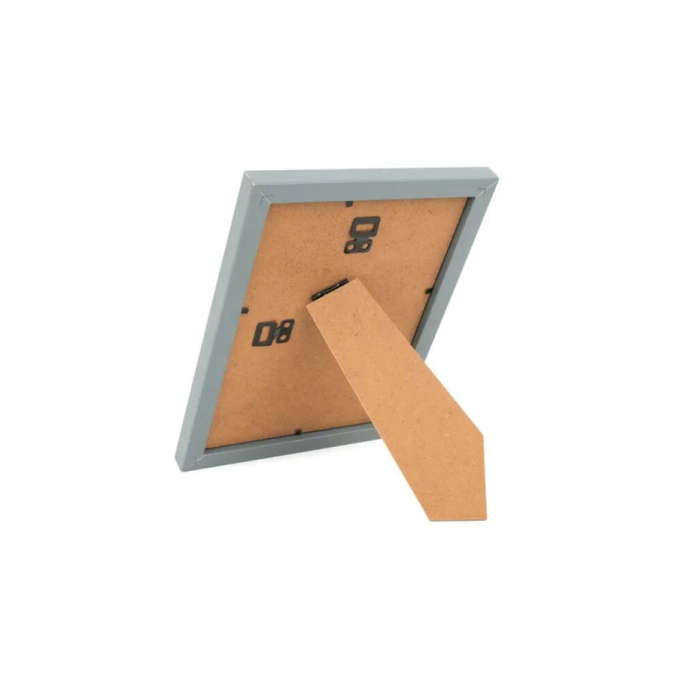 Dřevěný fotorámeček Bevel 15x21 4 šedý