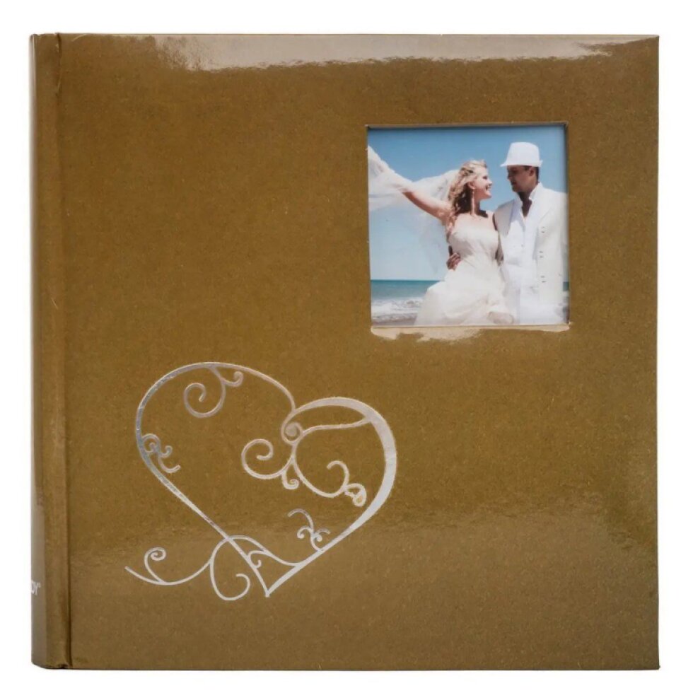 Fotoalbum 10x15 200 foto svatební Love 2 zlaté