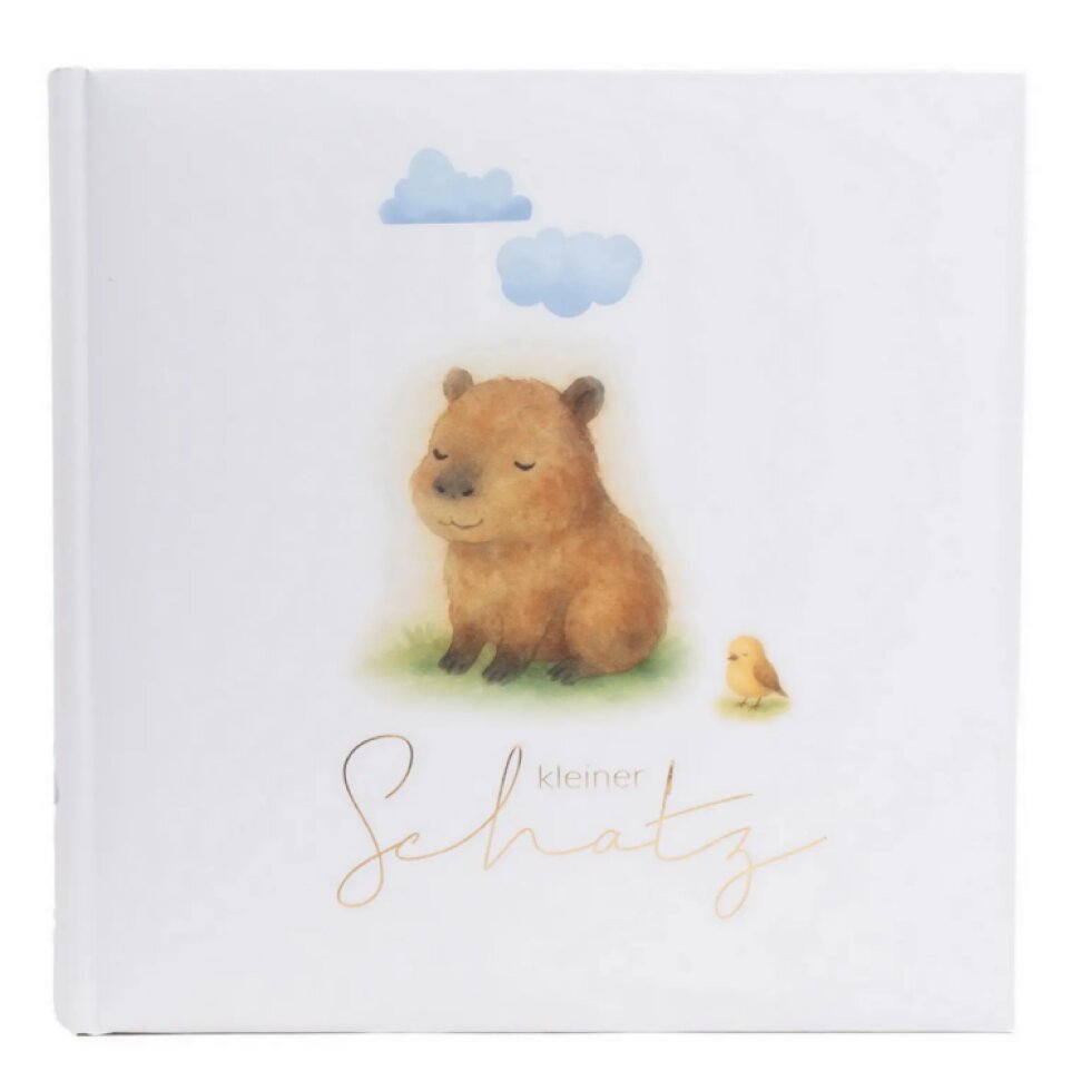 Fotoalbum na fotorůžky 25x25 cm 60 stran dětský 24040 Capybara