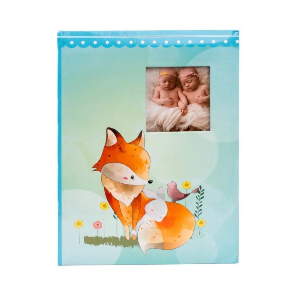 Fotoalbum 10x15 200 foto dětské Fox 1 modré