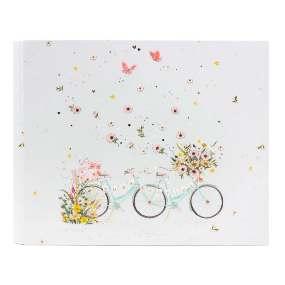 Kniha hostů 29x23 cm 50 stran 47042 Floral Tandem