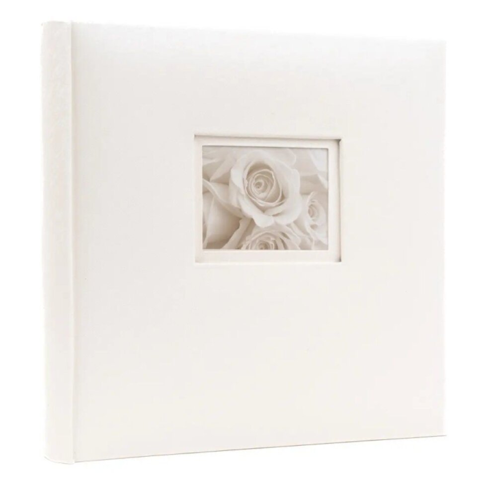 Fotoalbum na fotorůžky 29x32 cm 60 stran svatební Love White