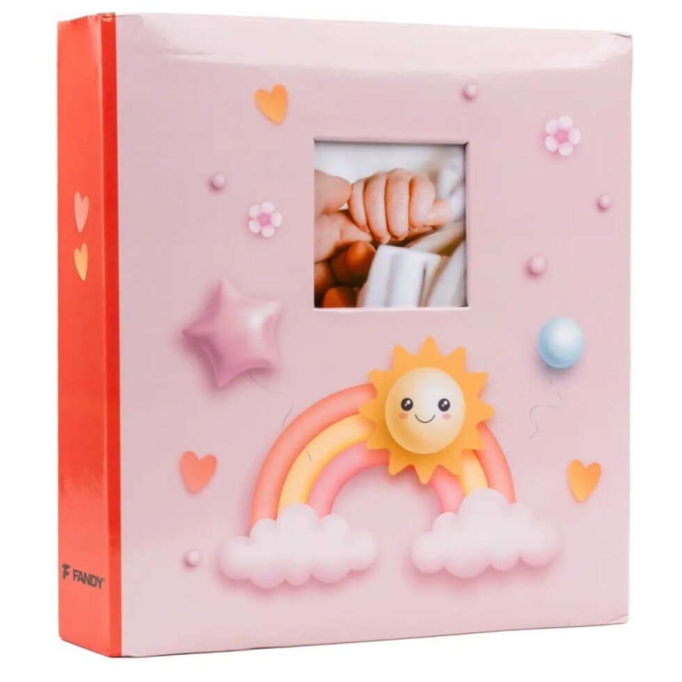 Fotoalbum samolepicí 22,5x28 cm 100 stran dětské Rainbow 2