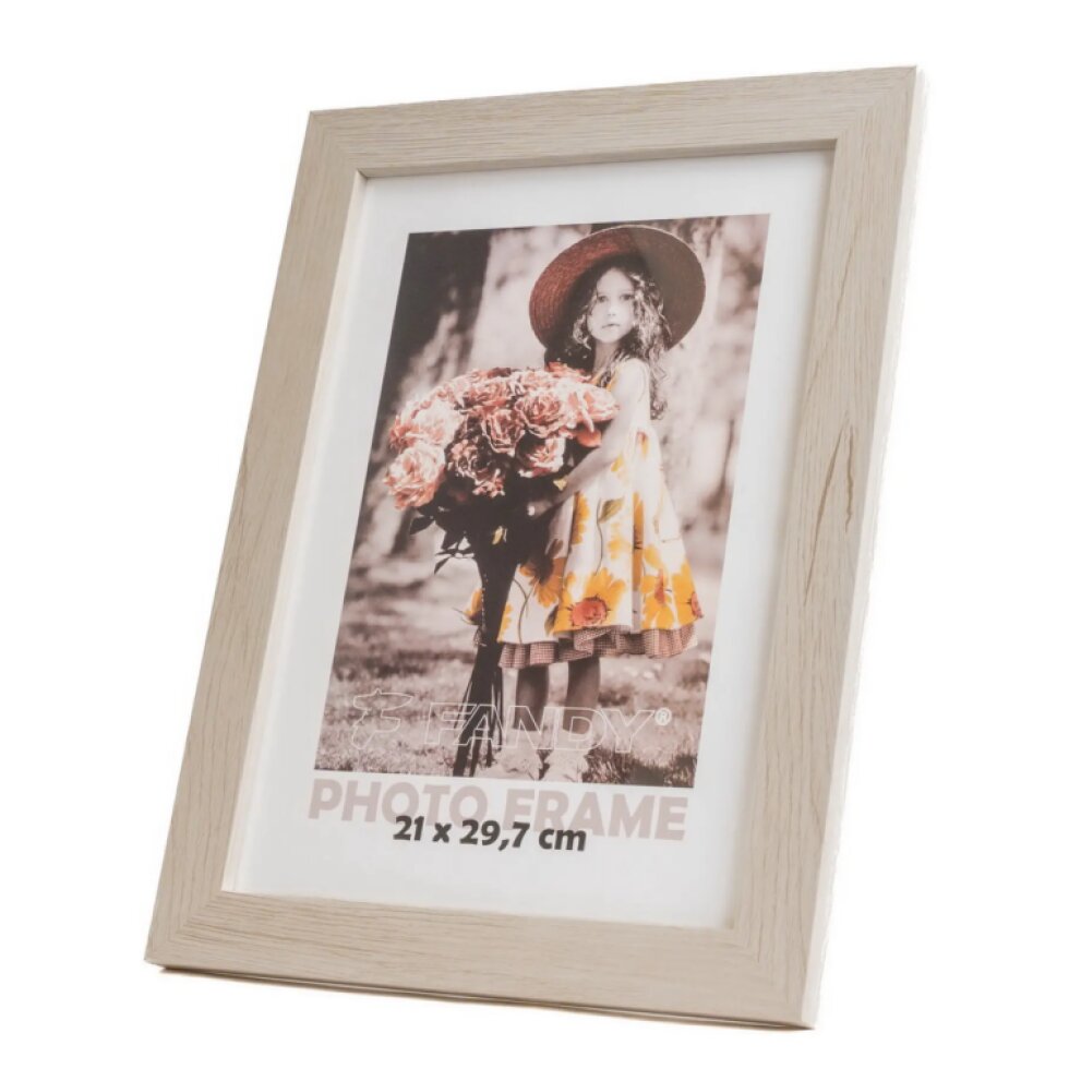 Fotorámeček Narvik 21x29,7 4 béžový