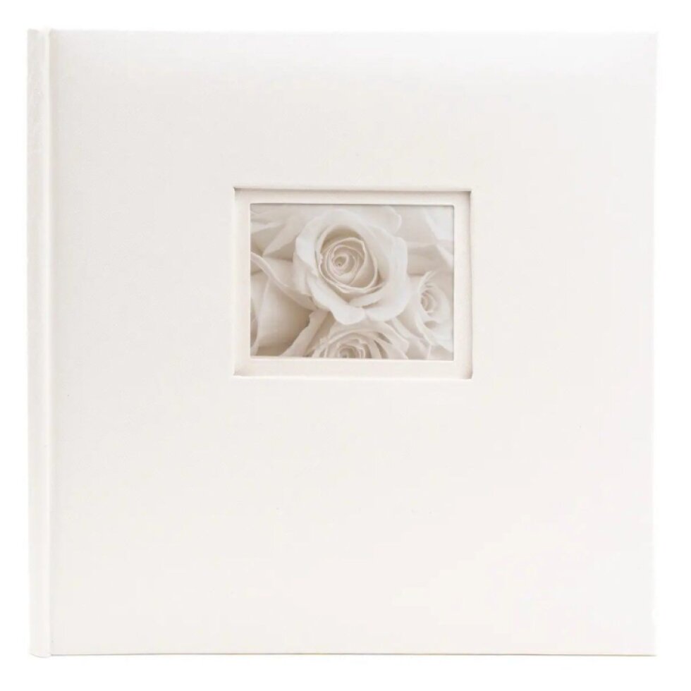 Fotoalbum na fotorůžky 29x32 cm 60 stran svatební Love White