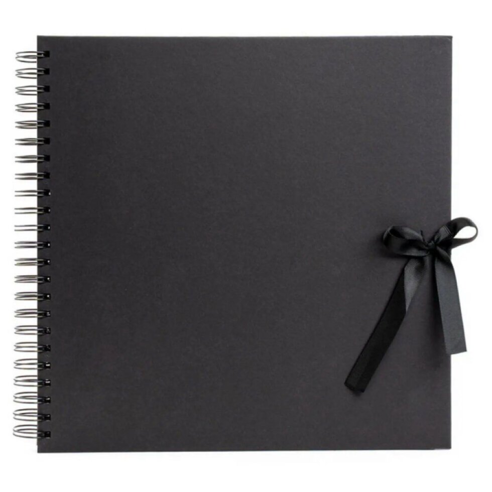 Fotoalbum na fotorůžky 30x30 cm 40 stran Black