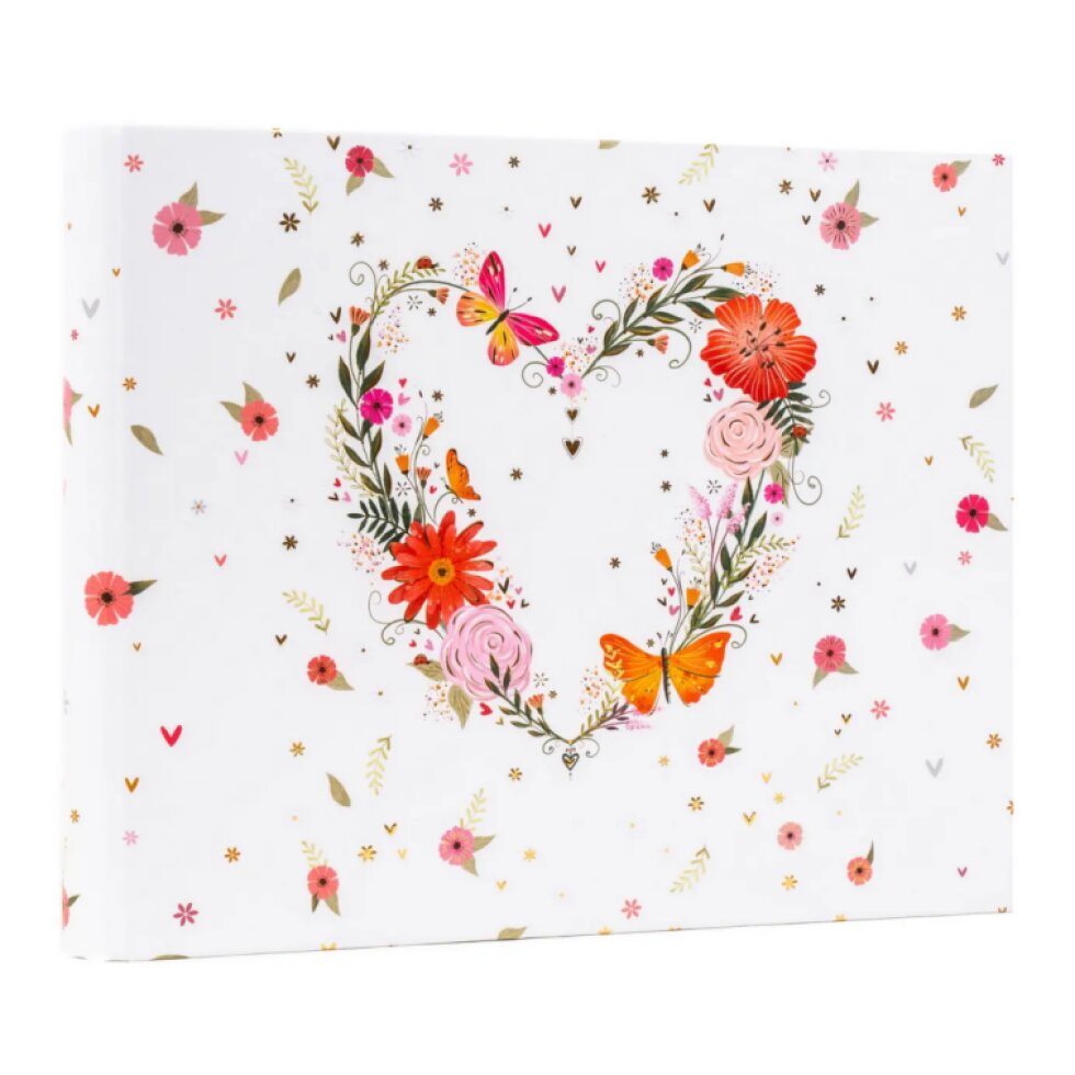 Kniha hostů 29x23 cm 50 stran 47001 Floral Embrace