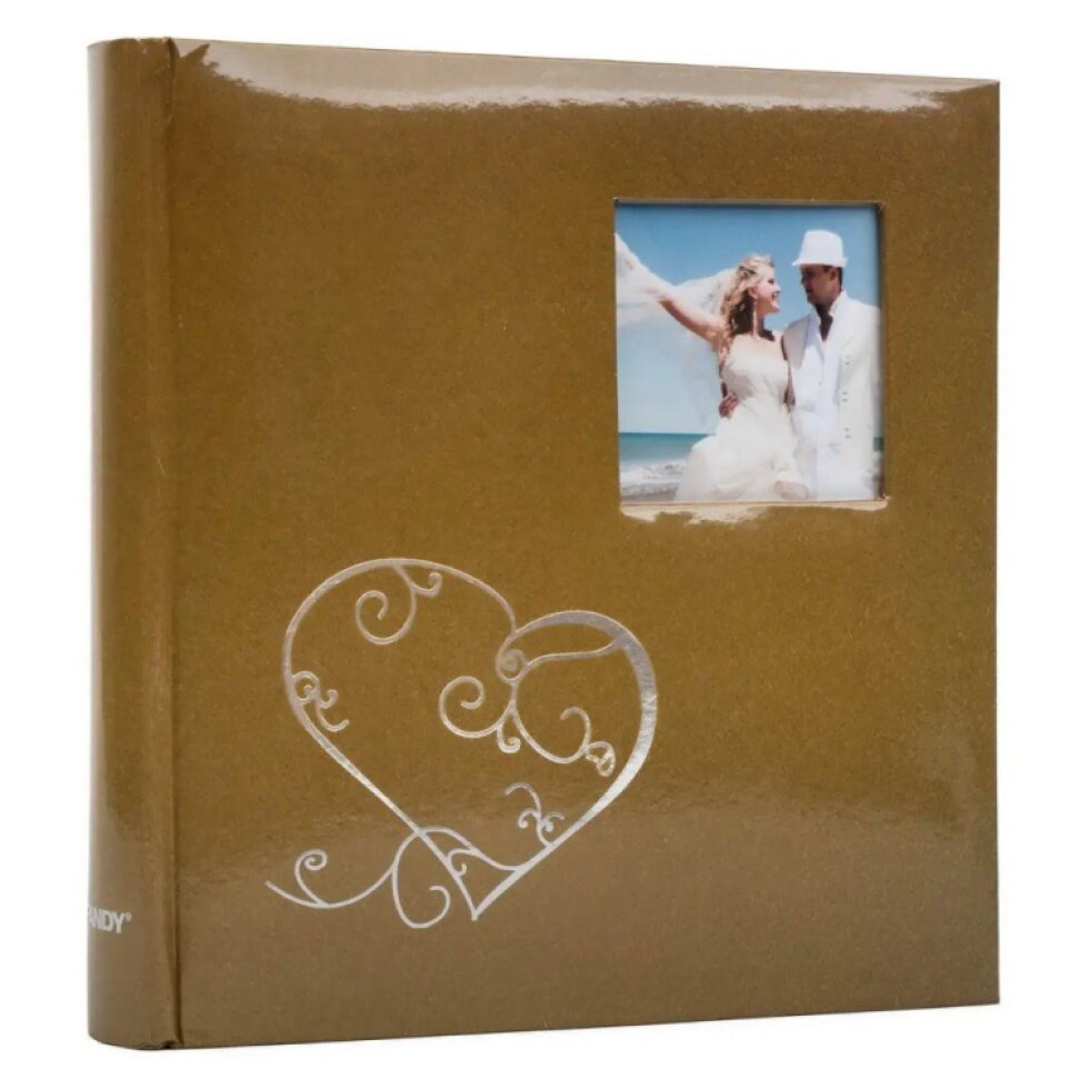 Fotoalbum 10x15 200 foto svatební Love 2 zlaté