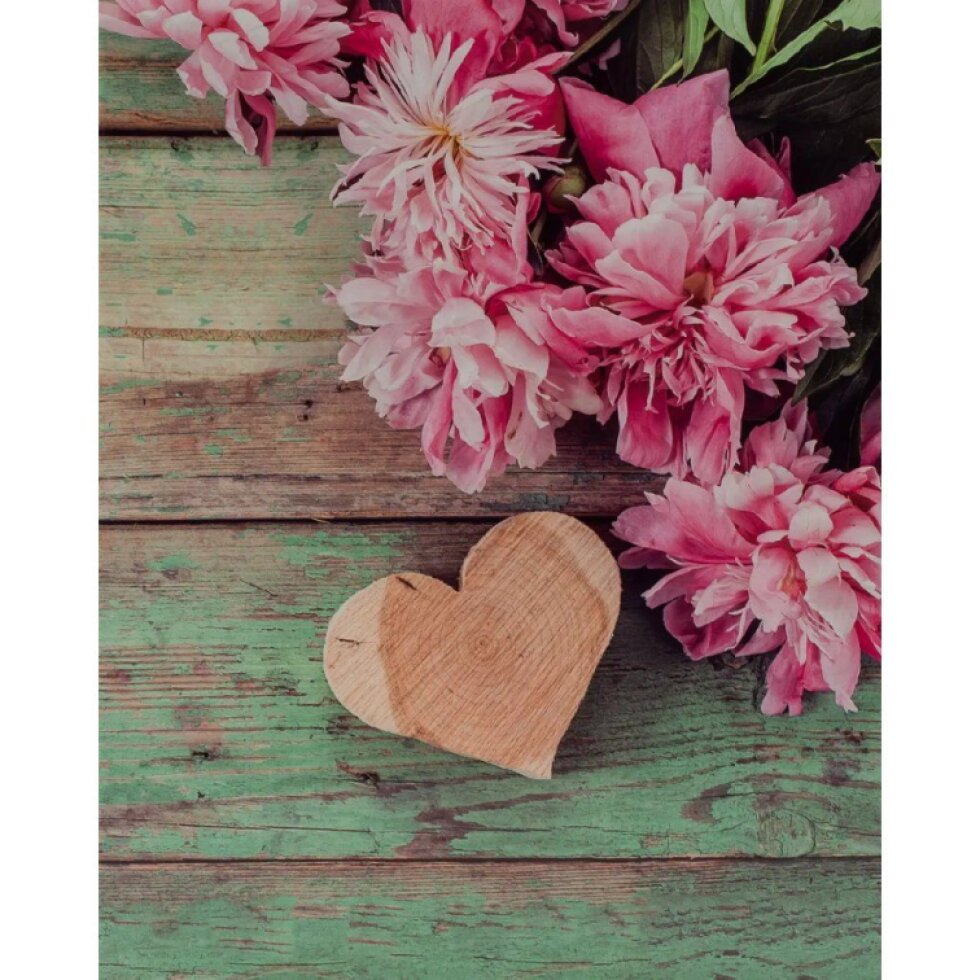 Fotoalbum 10x15 304 foto 2-up Flower heart 3