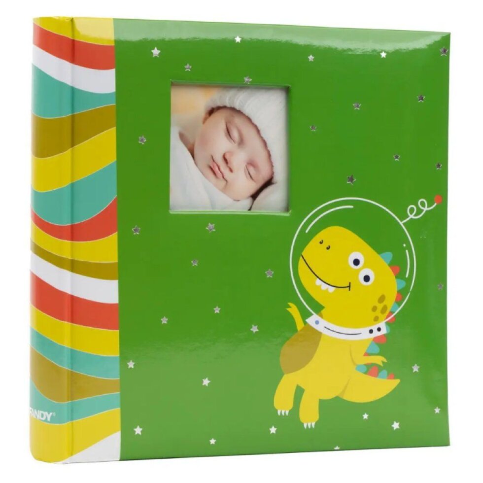 Fotoalbum 10x15 200 foto dětské Wild 3 zelené