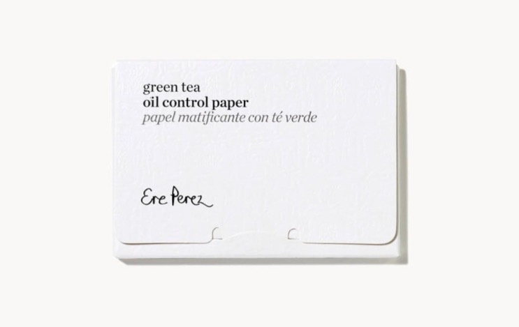 Matující papírky Green tea Oil