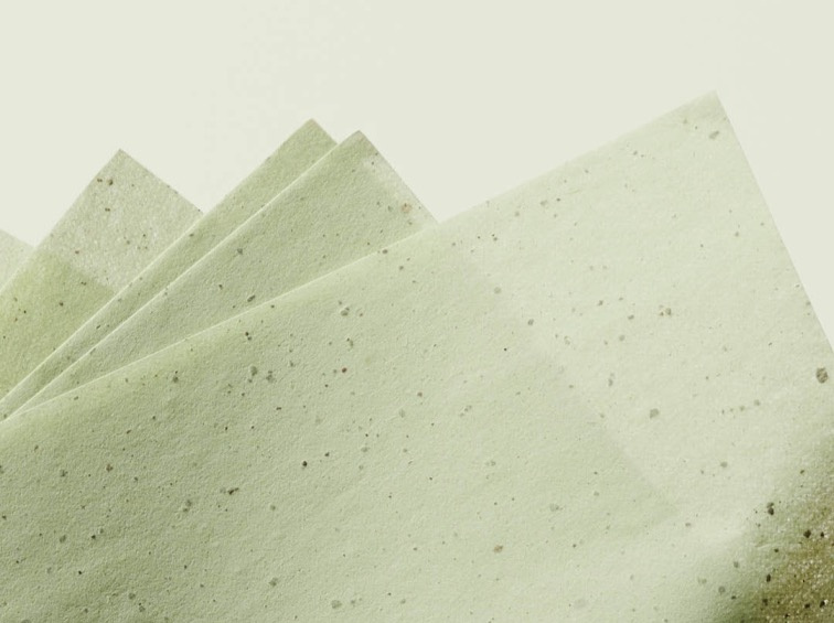 Matující papírky Green tea Oil