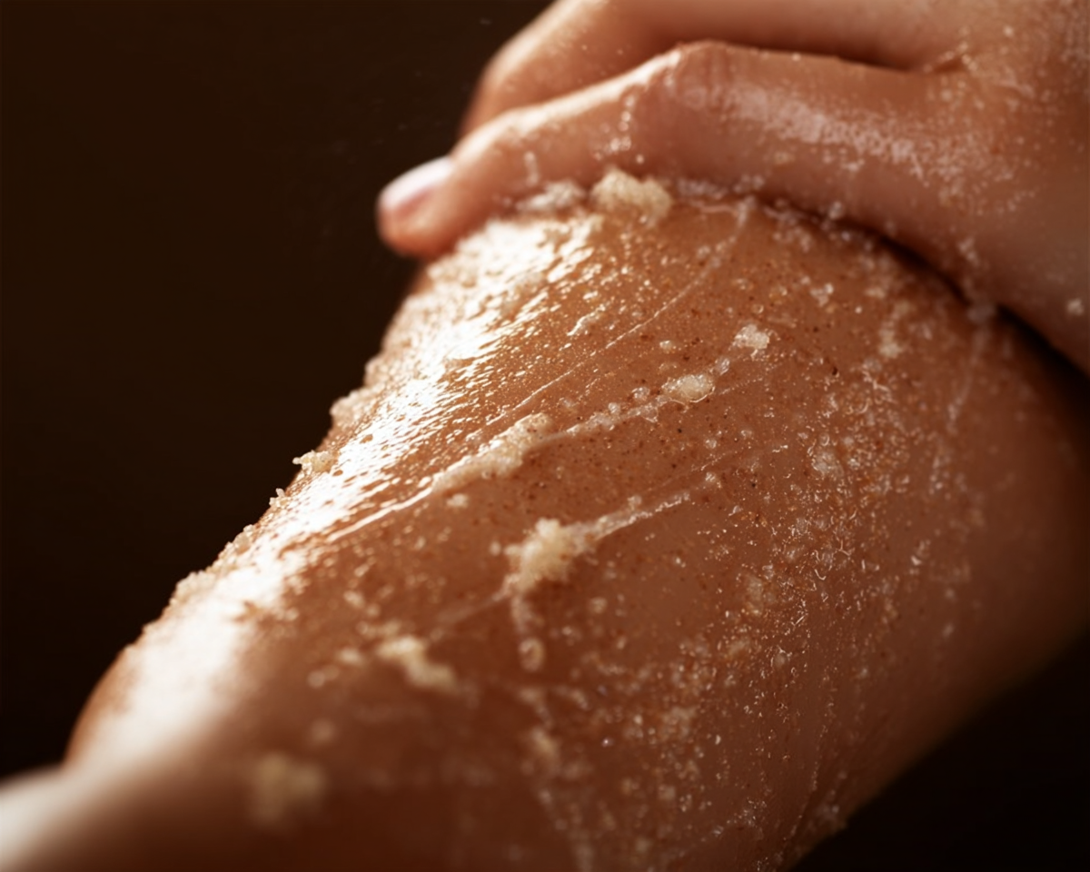 Detoxikační tělový peeling