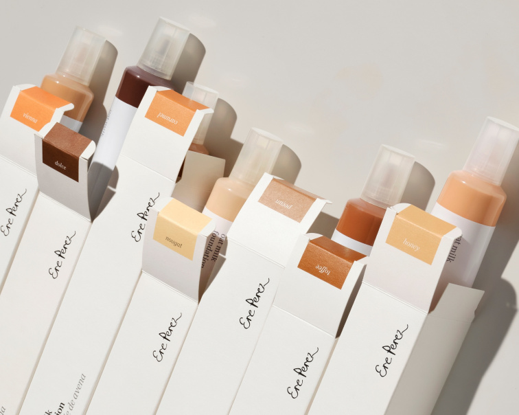 Make-up ovesné mléko