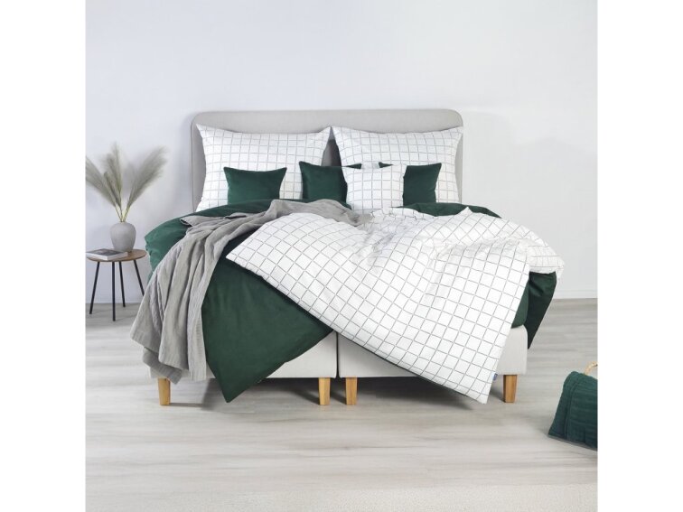 Saténové obliečky Royal Dream - tmavozelená