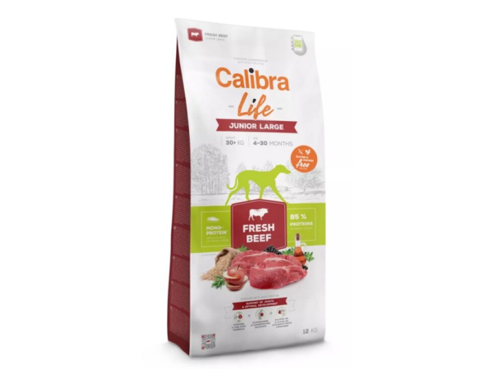 Calibra Dog Life Junior Large Fresh Beef