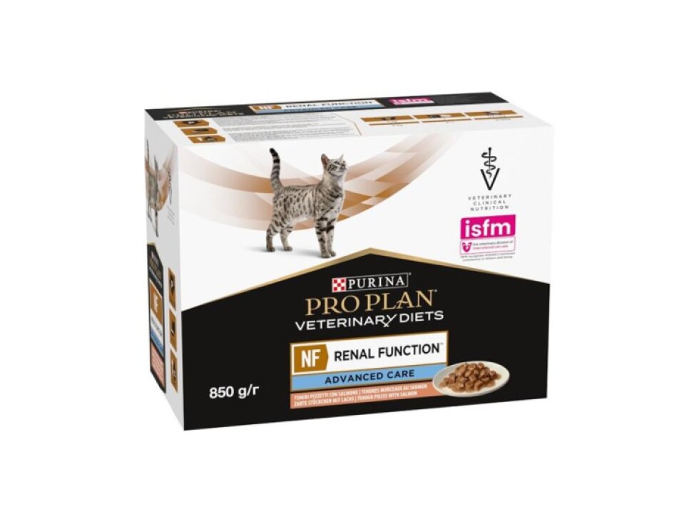 Purina PPVD Feline NF Renal Funct.Salmon 10x85g