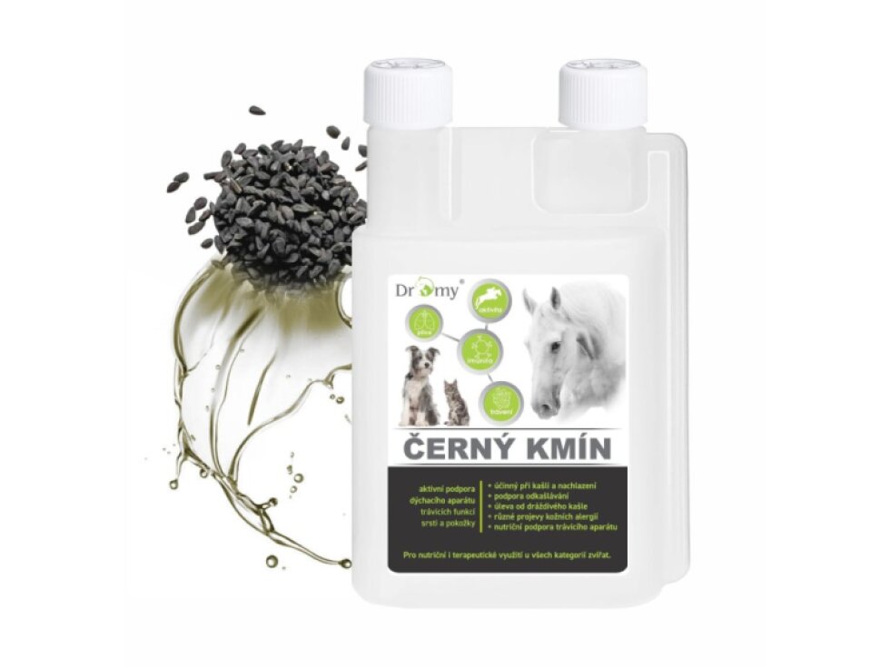 Dromy Olej z černého kmínu 1l