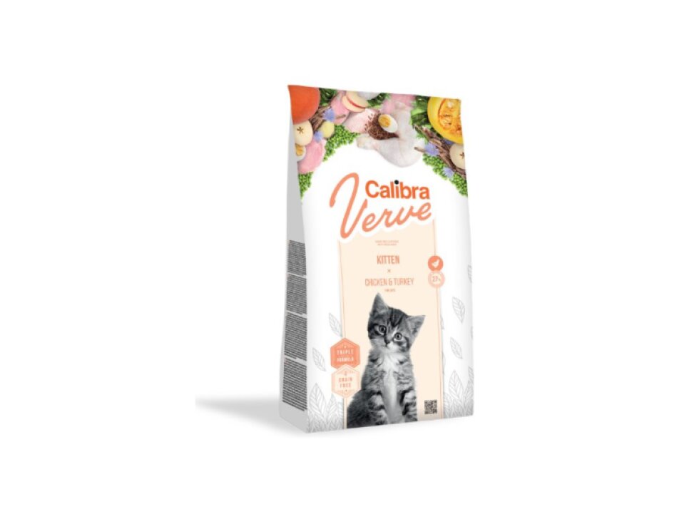 Calibra Cat Verve Grain Free Kitten Chicken&Turkey