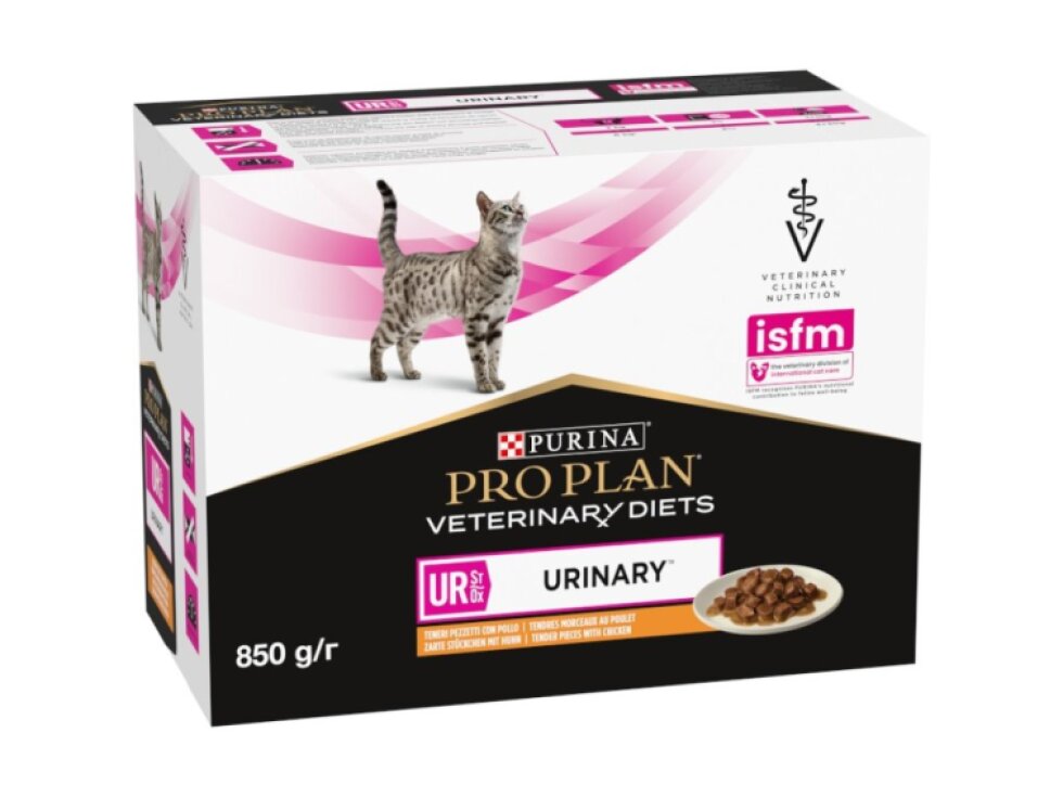 Purina PPVD Feline UR St/Ox Urinary Chicken 10x85g