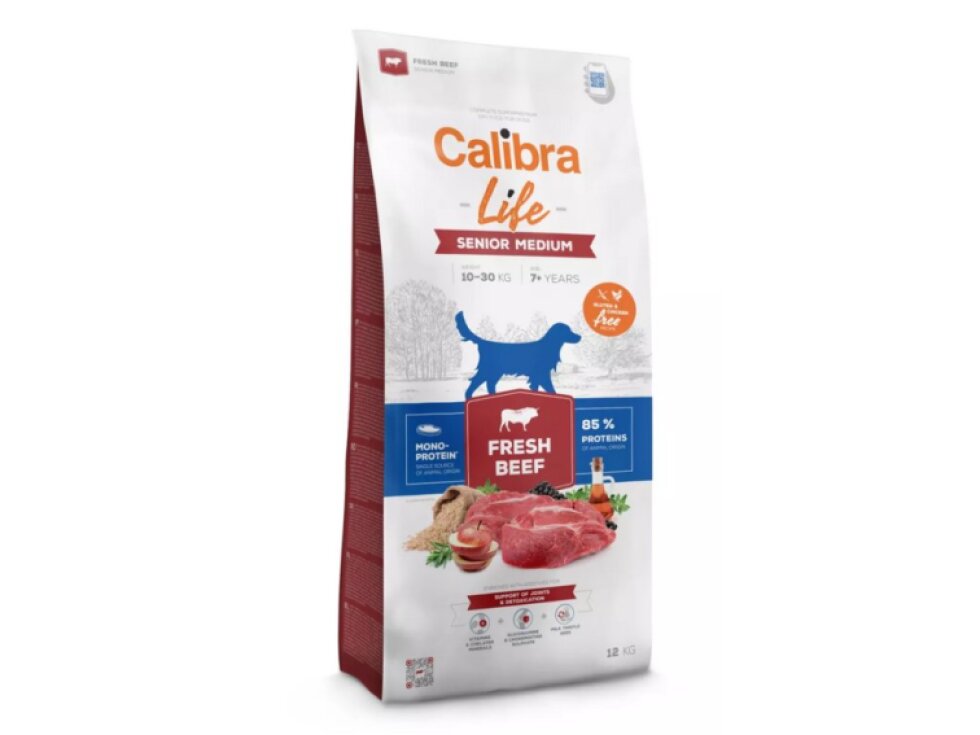 Calibra Dog Life Senior Medium Fresh Beef
