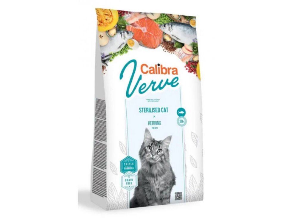 Calibra Cat Verve Grain Free Sterilised Herring