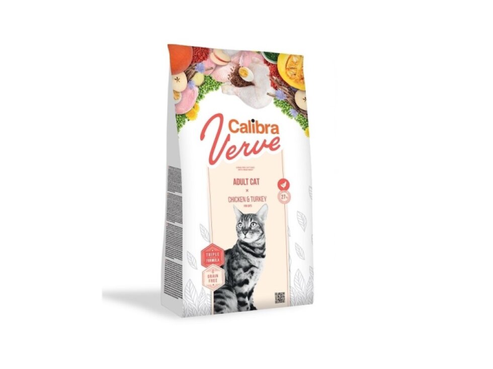 Calibra Cat Verve Gain Free Adult Chicken&Turkey