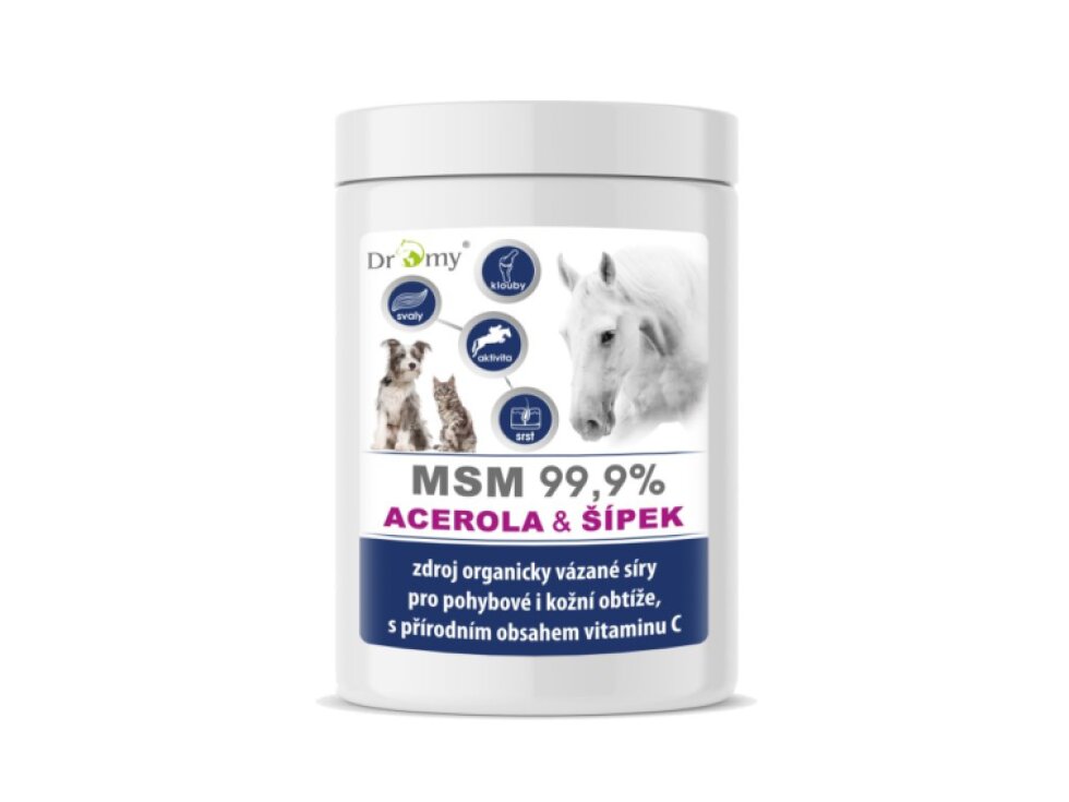 Dromy MSM + Acerola se šípkem