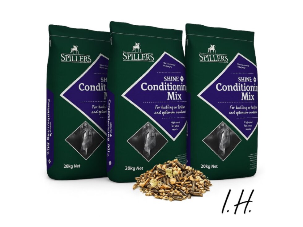 Spillers Shine + Conditioning Mix 3x20kg