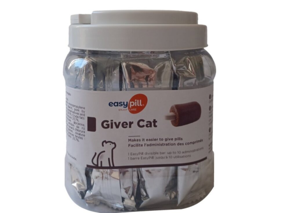 Easypill Giver cat - dóza 30 tyčinek (30x10g) 300g