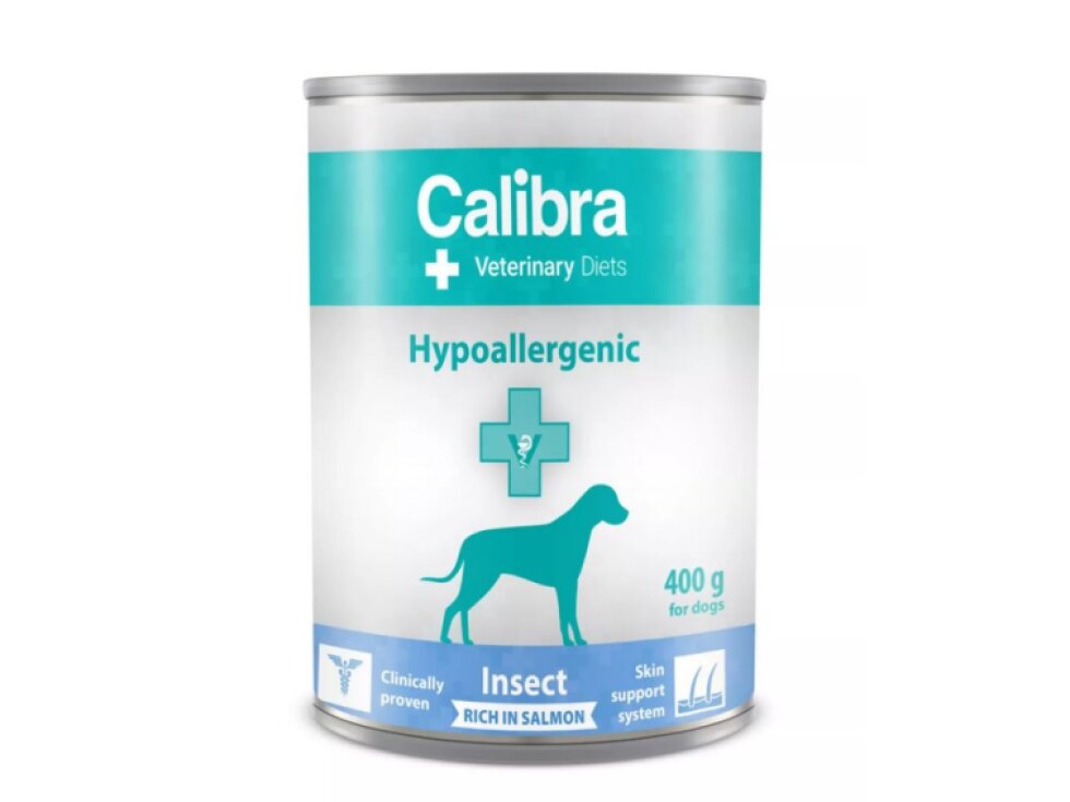 Calibra VD Dog konz. Hypoallergen. Insect&Salmon 400 g