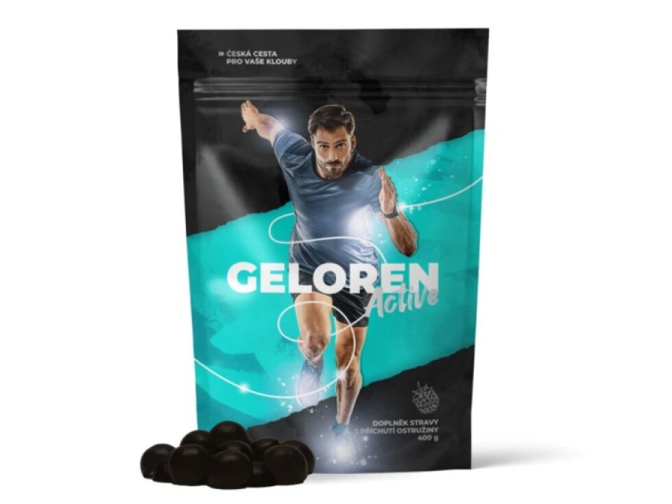 Geloren Active ostružina kloubní výživa 400 g 90 želé