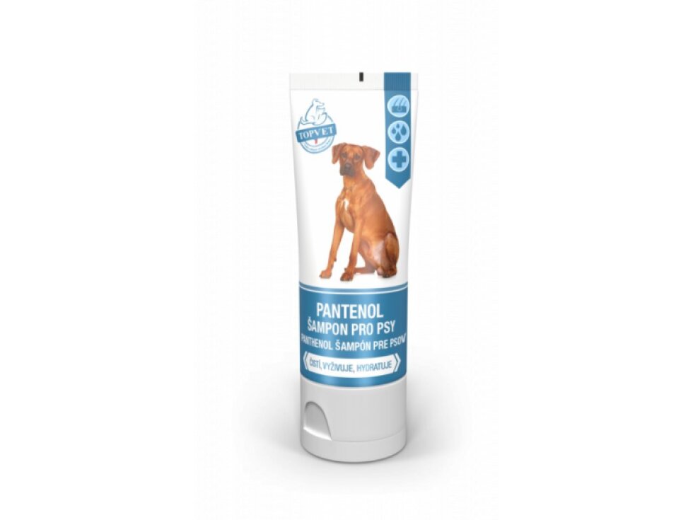 Topvet Pantenol – šampon pro psy 200 ml