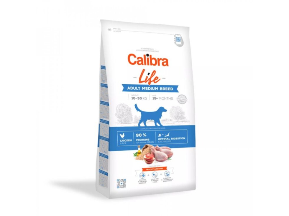 Calibra Dog Life Adult Medium Breed Chicken