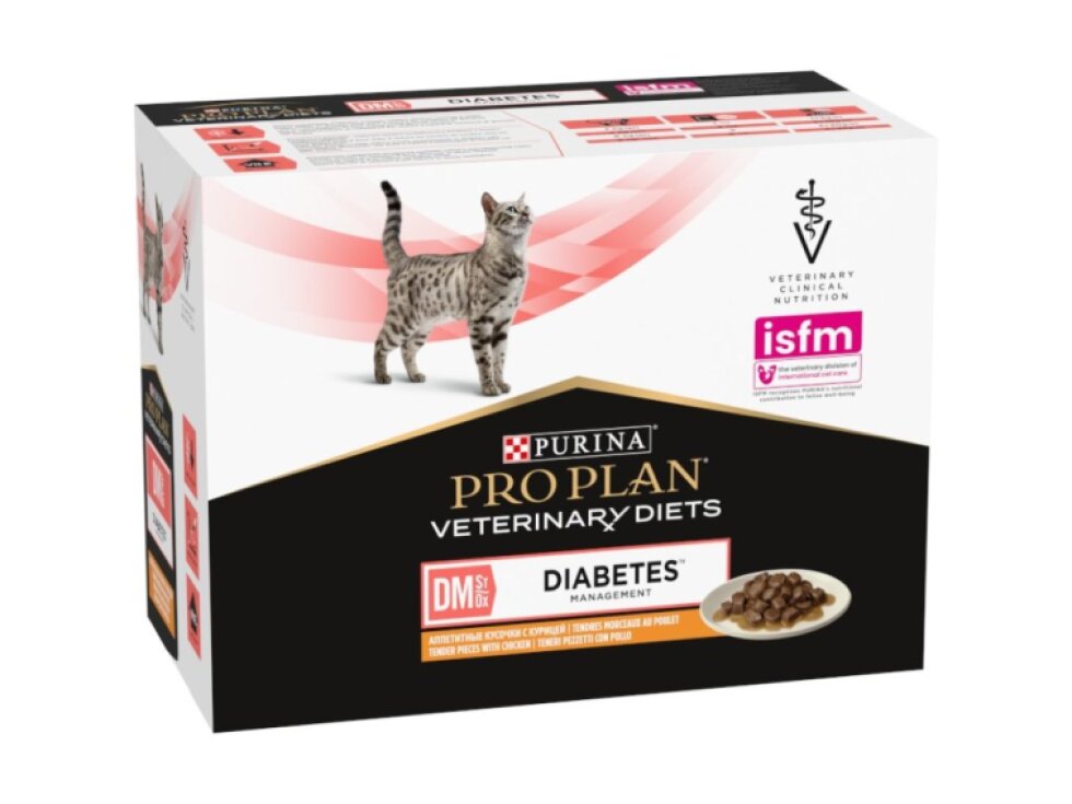 Purina PPVD Feline DM Diabetes Management 10x85g