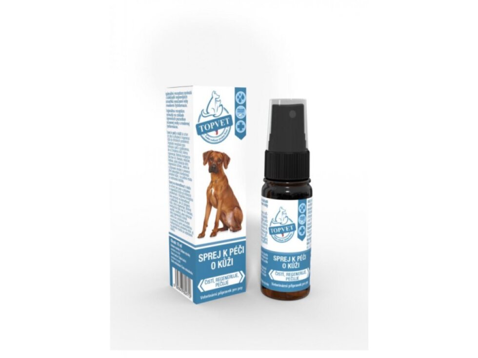 Topvet Sprej k péči o kůži pro psy 10ml