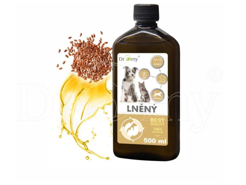 Dromy Lněný olej