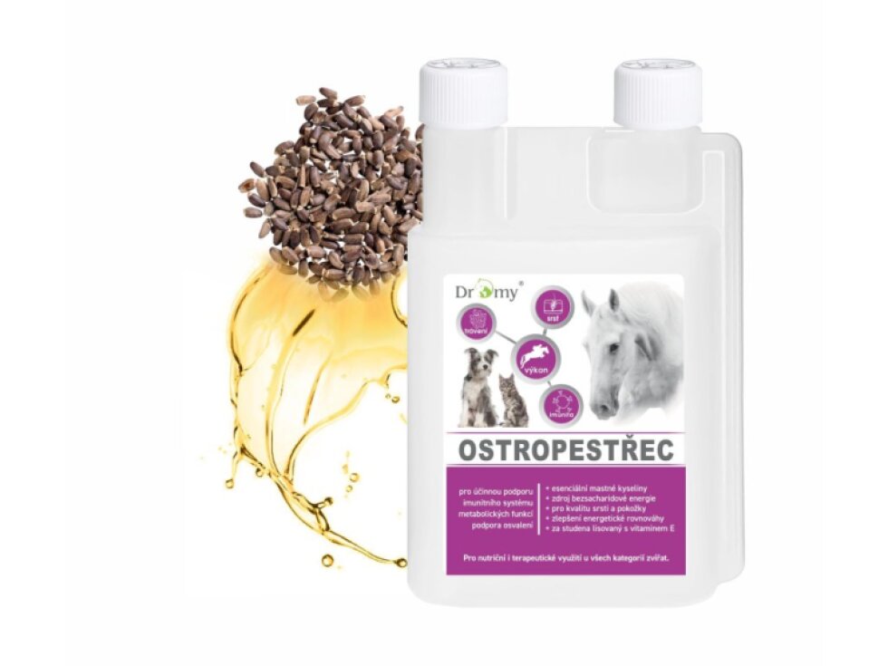 Dromy Ostropestřcový olej